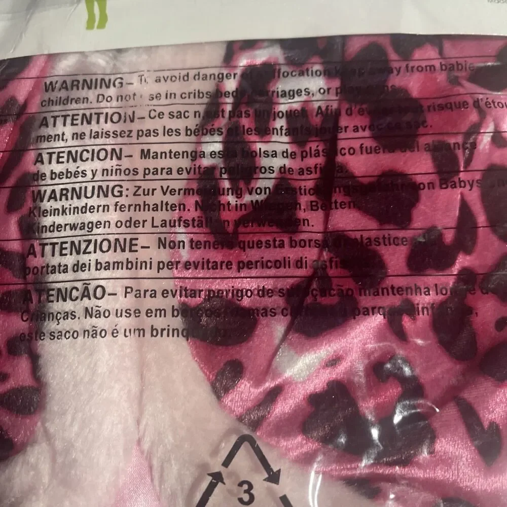 InCharacter Size Medium 10-12 Cat Kutie Kitten Girls Tween Costume Pink Leopard
